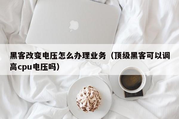 黑客改变电压怎么办理业务（顶级黑客可以调高cpu电压吗）
