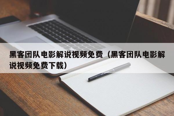 黑客团队电影解说视频免费（黑客团队电影解说视频免费下载）
