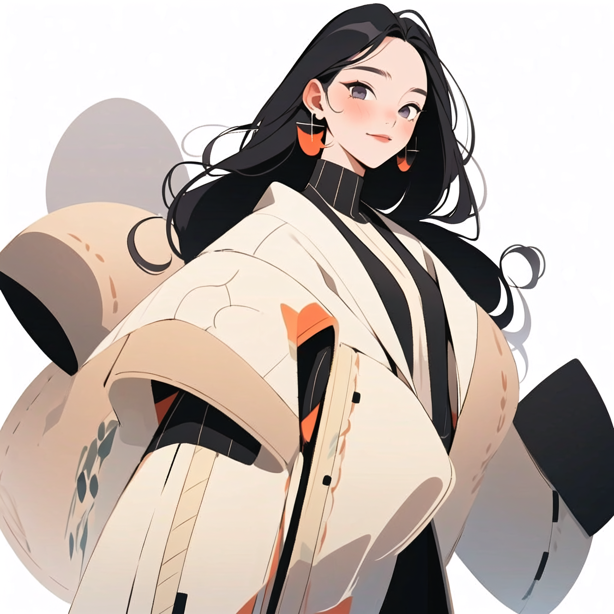 入侵网站配色插画头像简约(入侵网站有什么用)